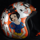 Disney Comic Airbrush Helm, Custom Painting mit Metalflakes von Airwitch