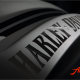 Custom Paint Harley Davidson V-Rod Airbox Lackierung black matt glossy mixed clearcoat design